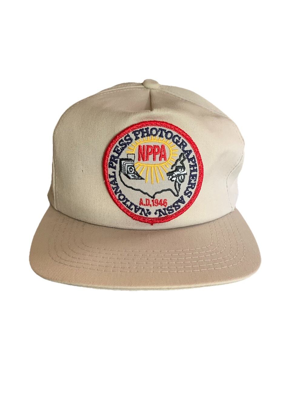 Vintage NPPA National Press Photographer Assoc Snapback Hat Photojournalist USA